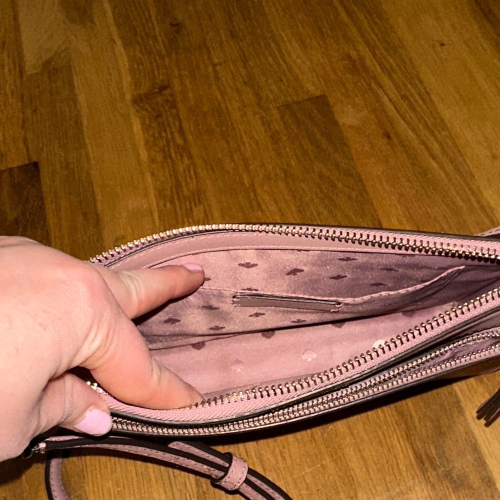 Kate Spade | Light pink/purple Messenger crossbody Bag - Picture 4 of 9